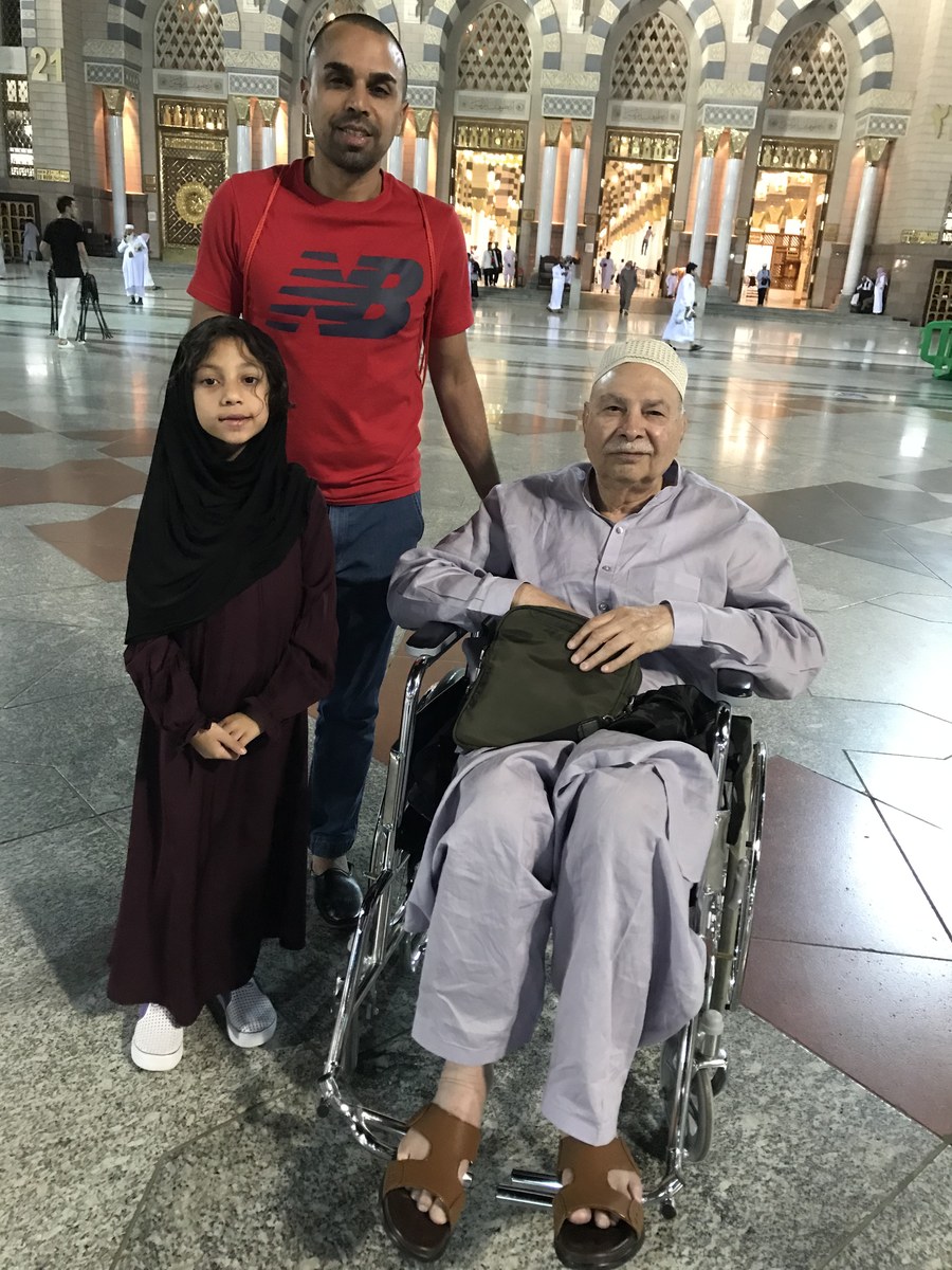 Aslam Hayat in Jeddah, 2019