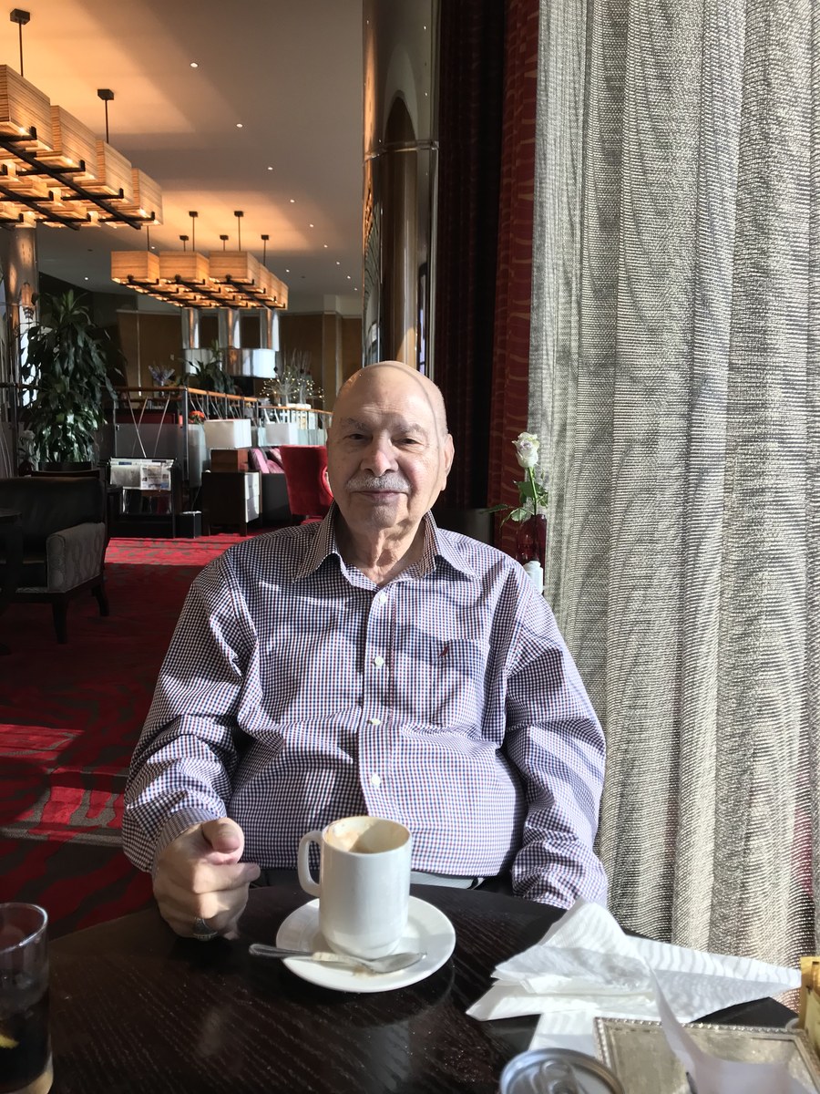 Aslam Hayat during the 2019 pilgrimage