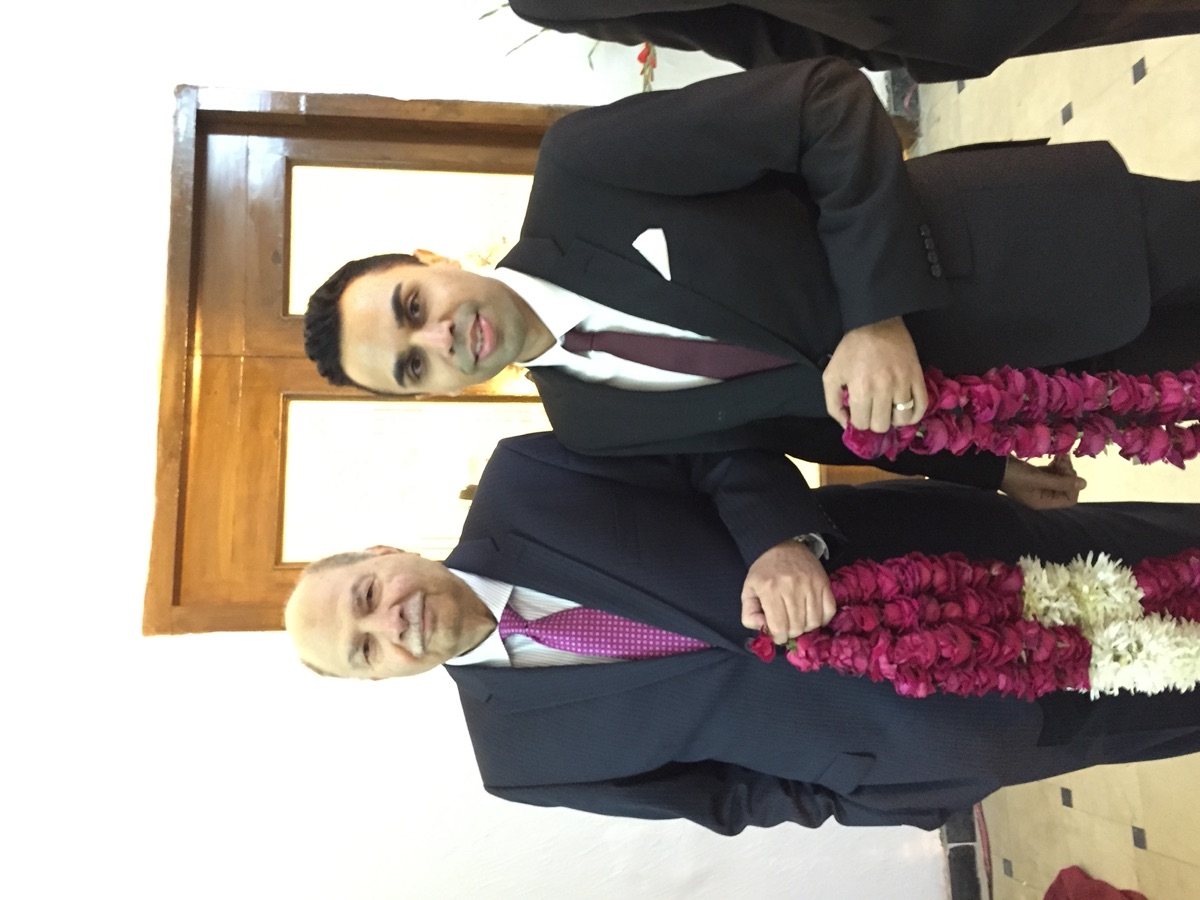 Aslam Hayat at a formal occasion in Lahore, January 2015