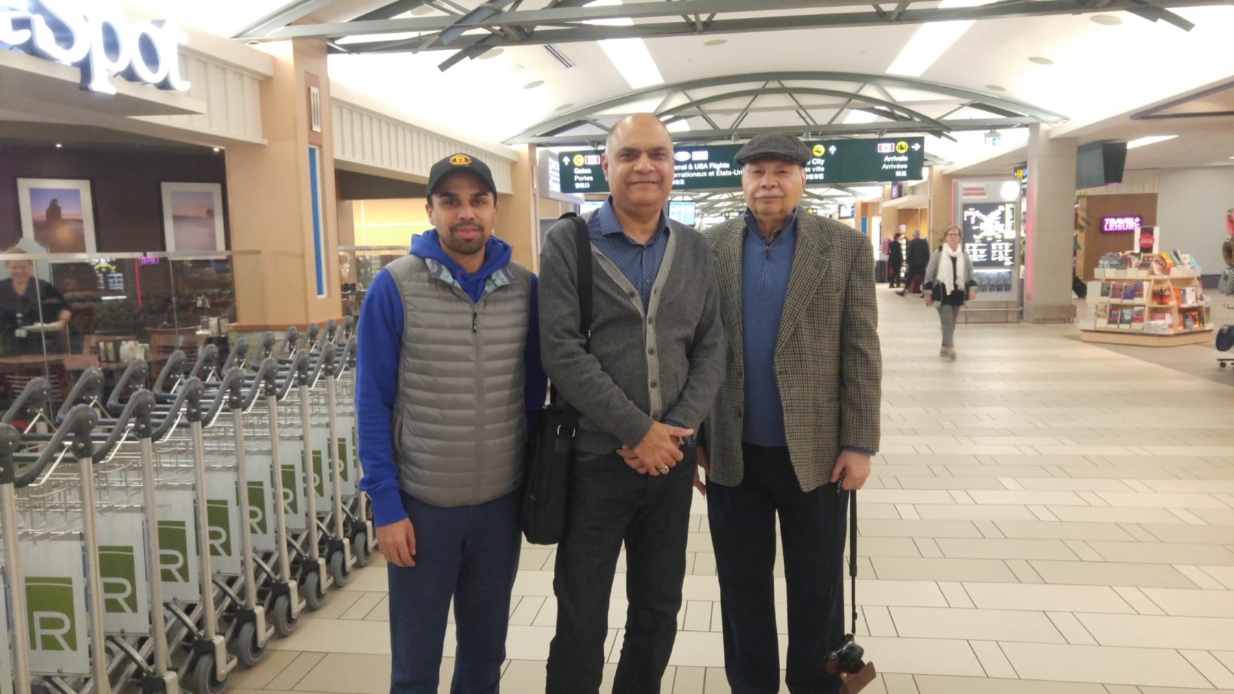 Aslam Hayat at Vancouver International Airport (YVR)