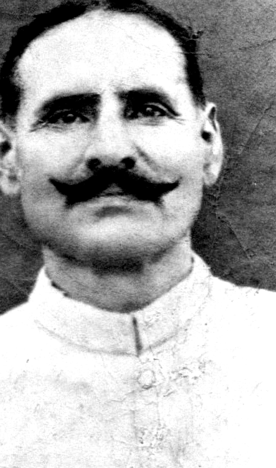 Mehboob Ali — father of Aslam Hayat, formal portrait
