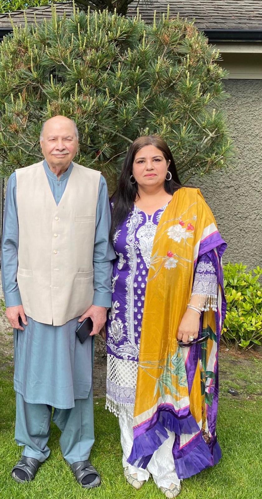 Aslam Hayat and Shazia Hayat
